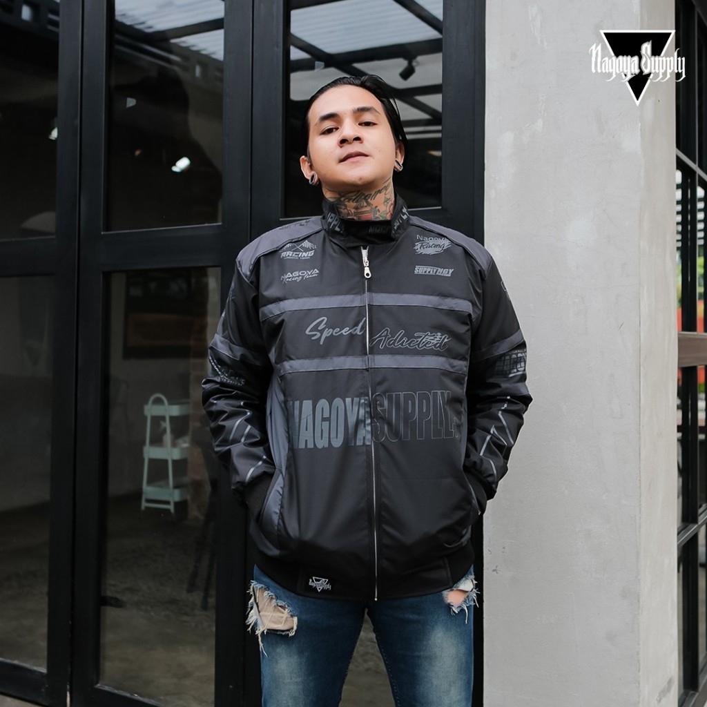 Nagoya Jaket Nascar Racing Vintage Speed Adicted Original Sunmori