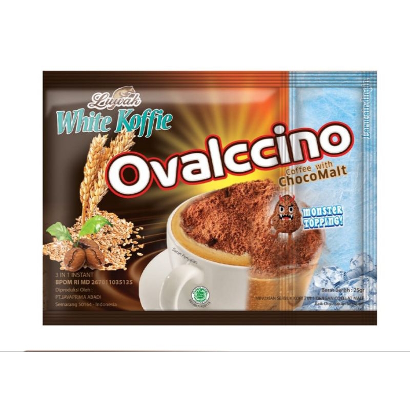 

luwak ovaltino white koffie 1 renceng 15 x 25g