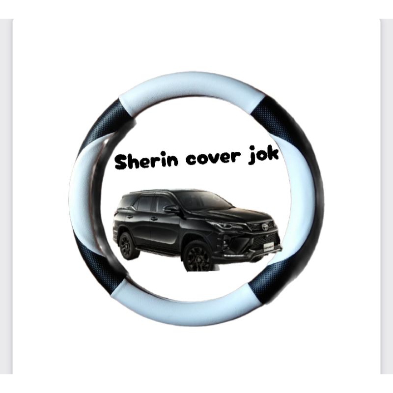sarung stir,cover stir,bungkus stir Toyota fortuner