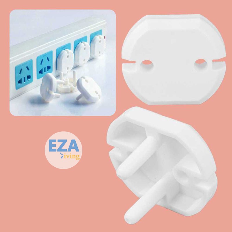 Pengaman Penutup Lubang Stop Kontak Colokan Listrik Safety Socket Plug 1 PCS