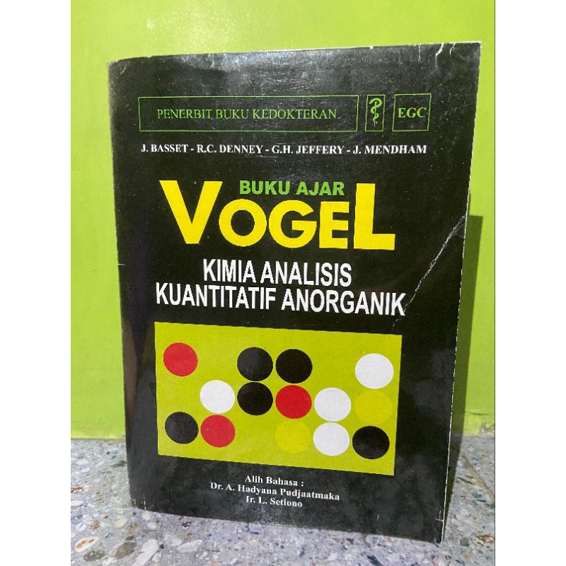 Prelove Buku Ajar Vogel Kimia Analisis Kuantitatif Anorganik