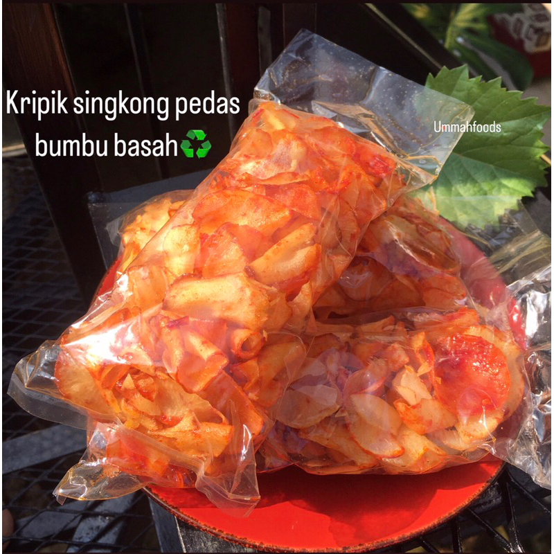 

ummahfoods :- CEMILAN KRIPIK SINGKONG PEDAS NIKMAT BUMBU BASAH