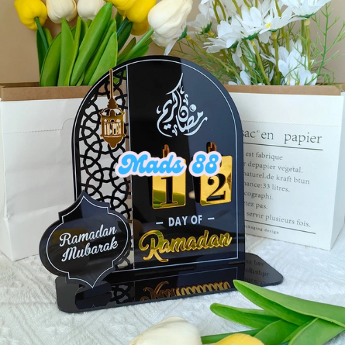 

Kalender Tanggalan Penghitung Hari Puasa Ramadhan Dekorasi Hias Ruangan Rumah Estetik Portabel