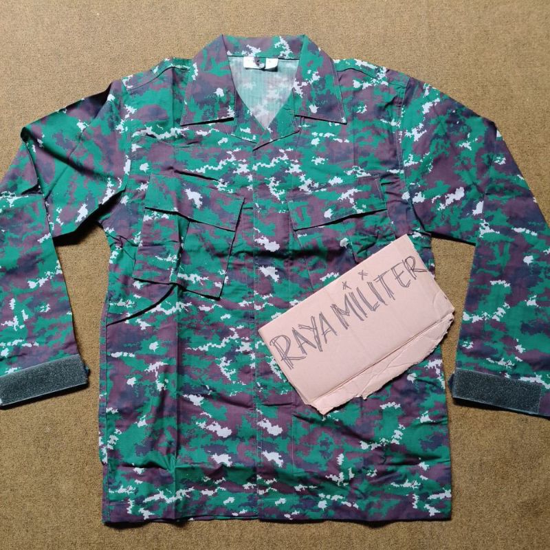 baju PDL Loreng TNI AD. Loreng NKRI. bajunya saja