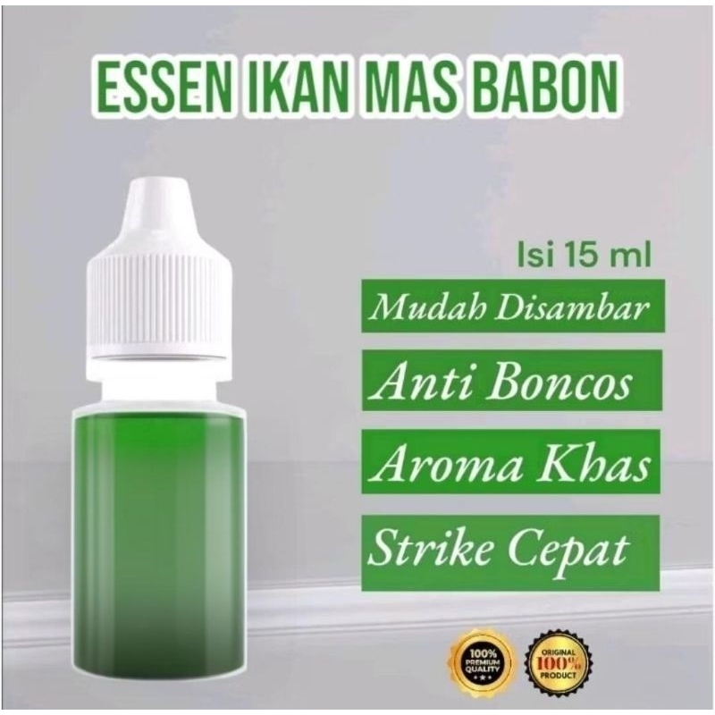 ESSEN KHUSUS IKAN MAS BABON DAN RAME IKAN MAS PALING GACOR DAN BAGUS, TERMURAH OPLOSAN ESSEN IKAN MA