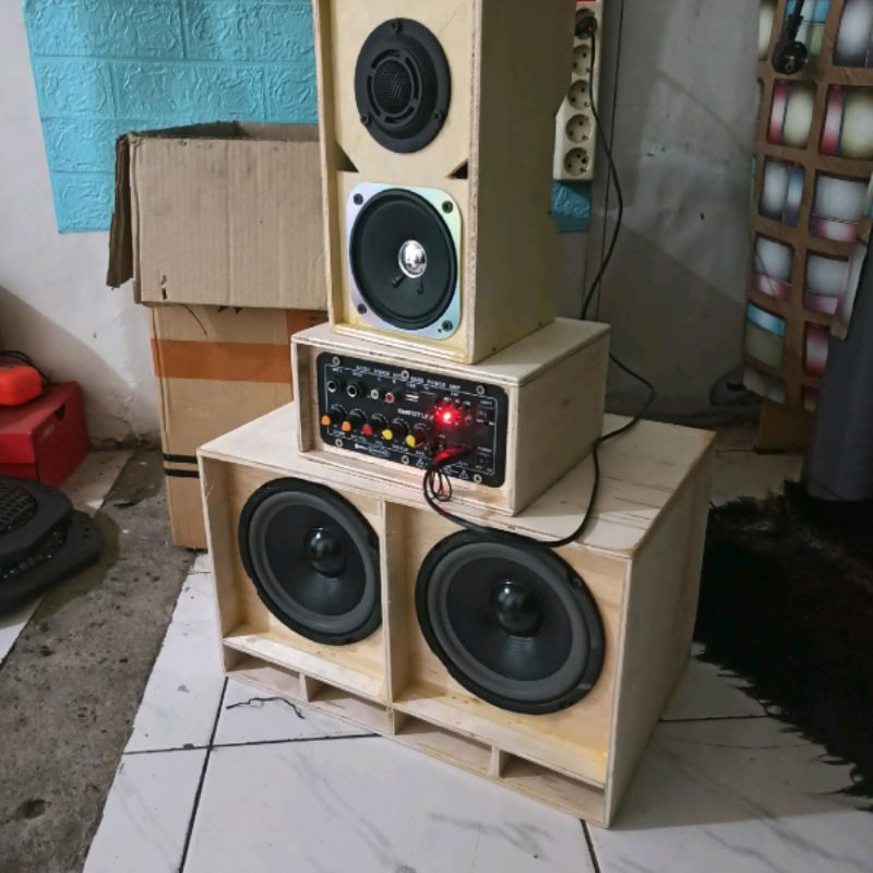 paket miniatur sound balap box miniscop