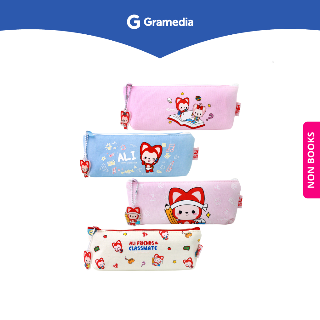 

Gramedia Depok - KAKO PENCASE TRAPEZOID RED ALI FRIENDS