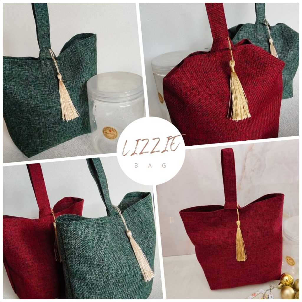 

AMY| Tas Hampers Natal Imlek Lebaran FREE TASSEL | LIZZIE BAG