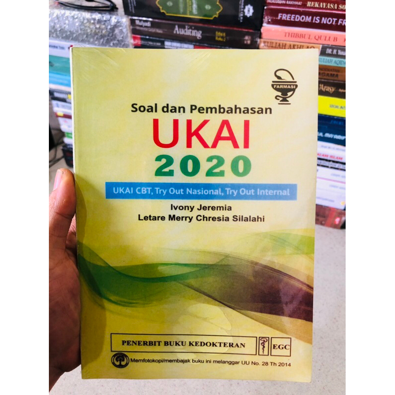 Buku Soal dan pembahasan UKAI 2020 (ukai cbt, try out nasional, try out internasional)