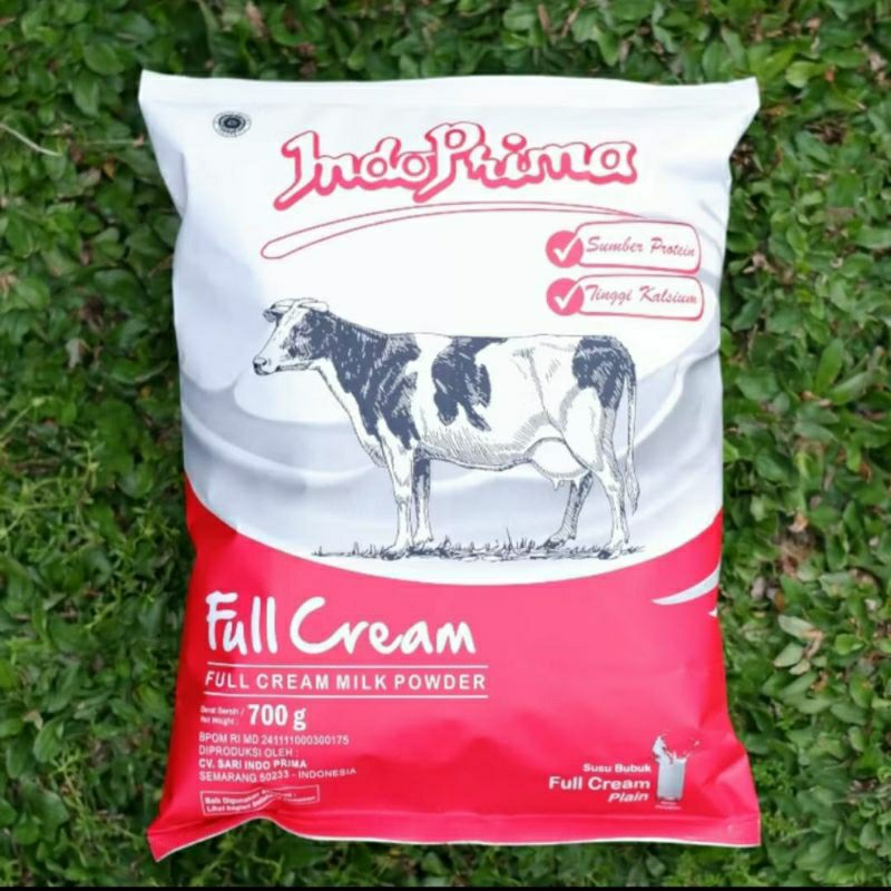 

Susu bubuk indoprima Full cream (Untuk penggemuk badan)
