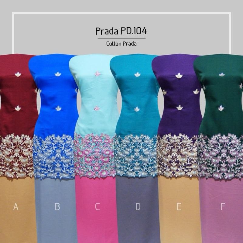 Mitra Bordir-Kain Sulam/Baju Kurung (PD104)