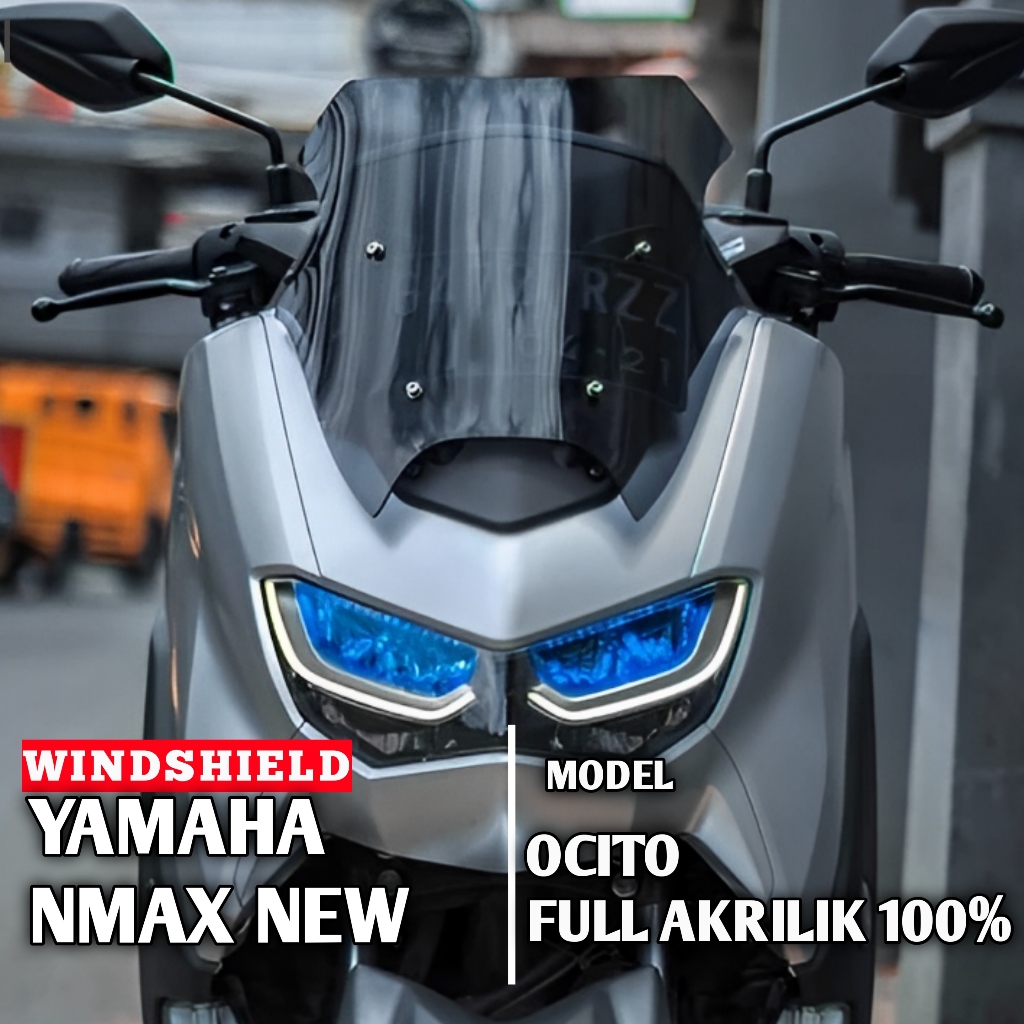 VISOR NMAX NEW VISOR WINDSHIELD NMAX NEW OCITO VISOR OCITO YAMAHA NMAX