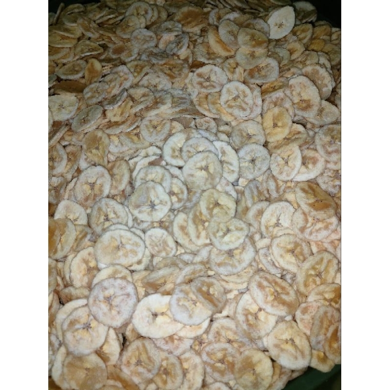 

(12Kg) Keripik Pisang Koin Tawar Pisang Nangka Tawar Tanpa Tambahan Tasa