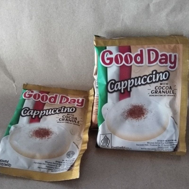 

GOOD DAY CAPPUCCINO WITH COCOA GRANULE