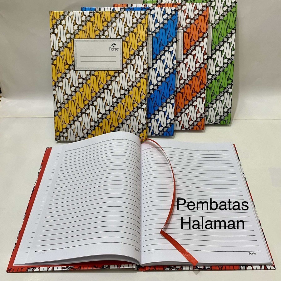 

Buku Kwarto Forte Hard Cover 100 Lembar