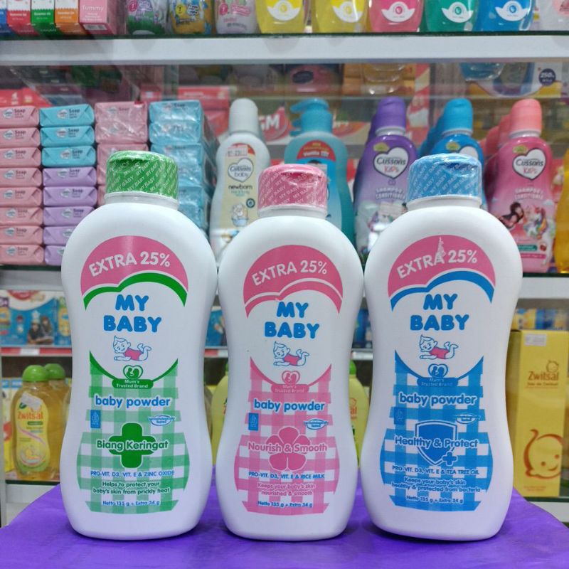 My baby baby powder 135g+34g