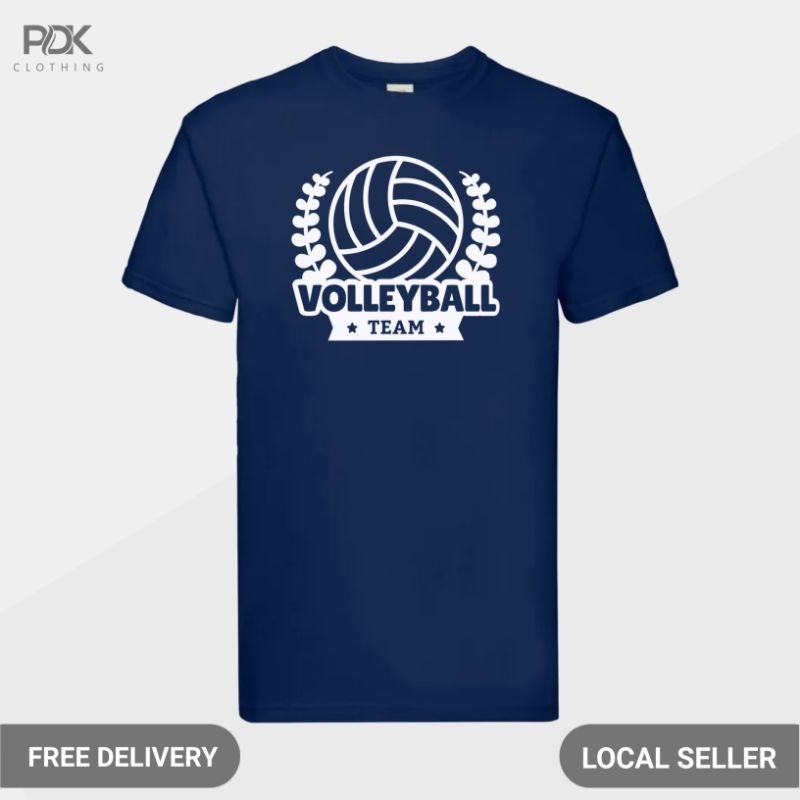 Kaos Pria Baju Volleyball Team