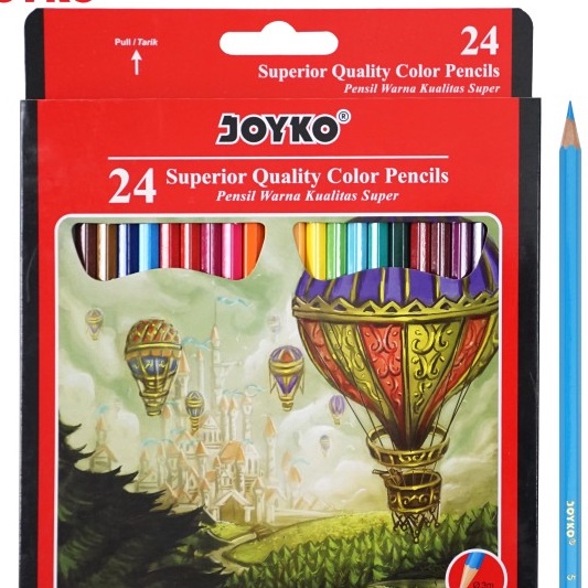 

Promo Pensil Warna Joyko 24w CP11