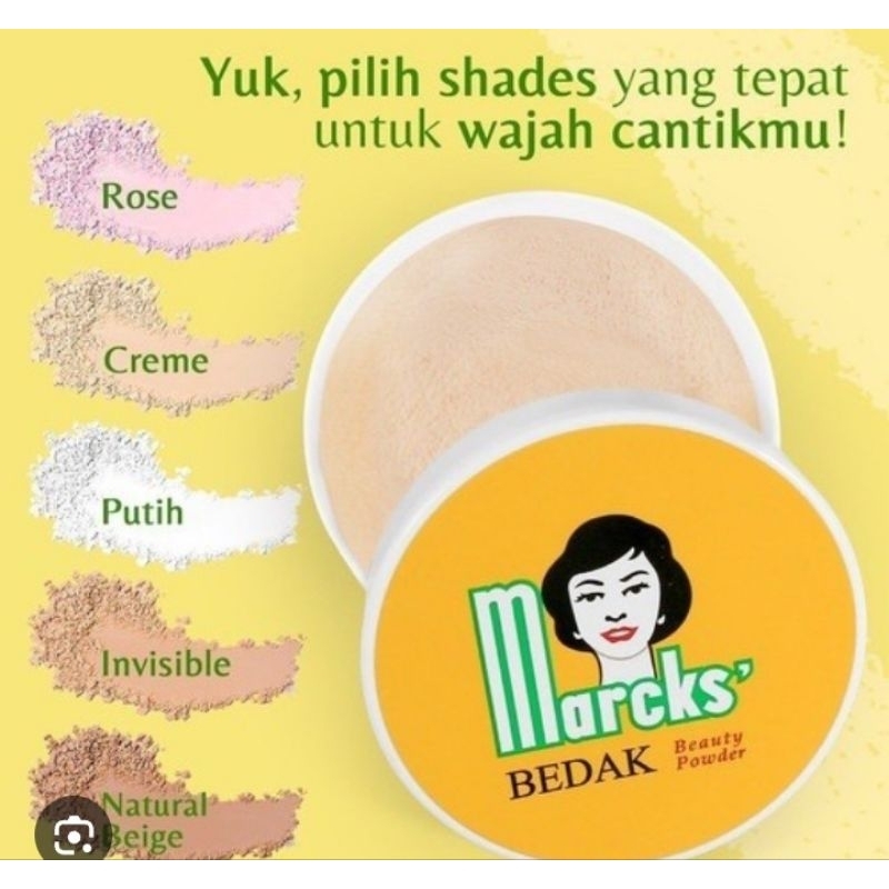 bedak marks