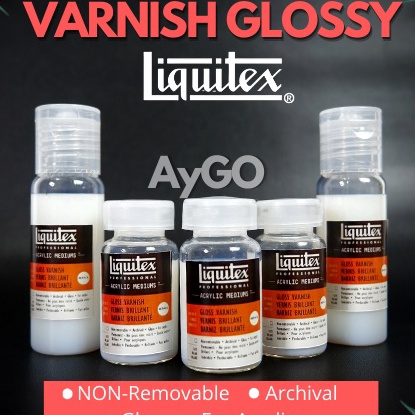 

Bonus LIQUITEX VARNISH GLOSSY VARNISH MATTE FSHING VARNISH FOR ACRYLIC