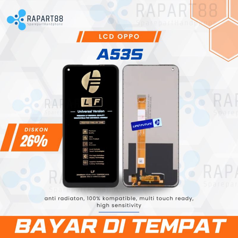 LCD Oppo A53S 5G Fullset Original Life future
