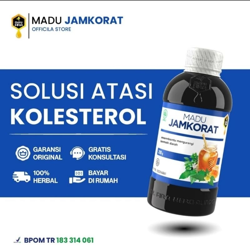 

MADU JAMKORAT 280gr - Membantu Atasi Kolesterol dan Asam Urat