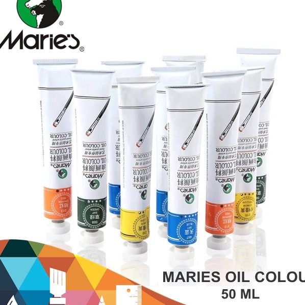 

KP8 MARIES OIL COLORS PAINT 5ML MARIES OIL 5ML CAT MINYAK MARIES OIL CAT LUKIS