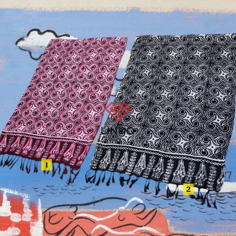 Selendang Motif Toraja (Kode: DF1014210)