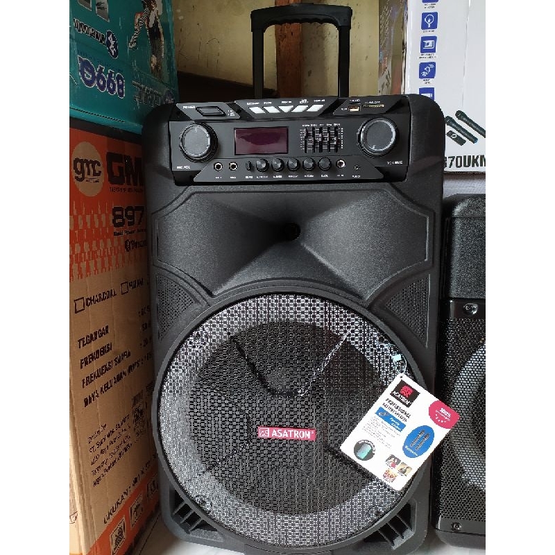 Asatron 8881 ukm Speaker bluetooth karaoke