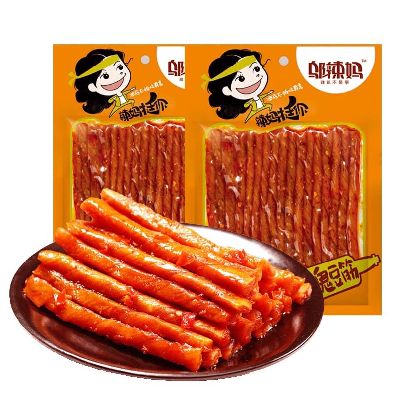 

Diskon 5 Belanja Wulama Spicy gluten 7gr 1gr Wulama latiao Stik Kembang Tahu