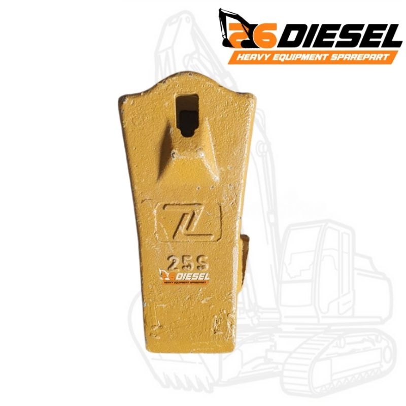 kuku bucket Excavator PC 75 PC 78 S25 /Tooth bucket Excavator PC 75 PC 78 Pin atas S25