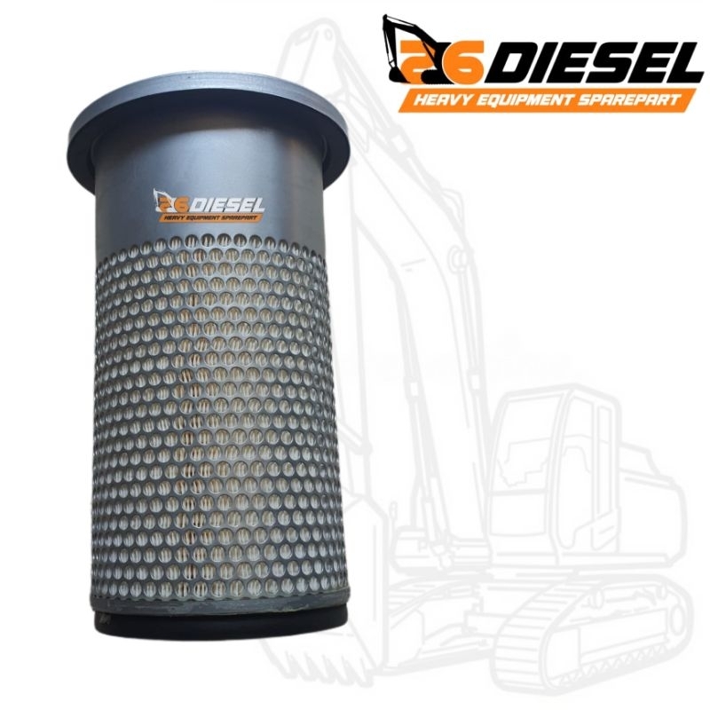 Filter Udara Excavator Komatsu Pc 75UU-2 Pc75UU-3 Filter Udara donaldson PC 75UU J85-8300-1