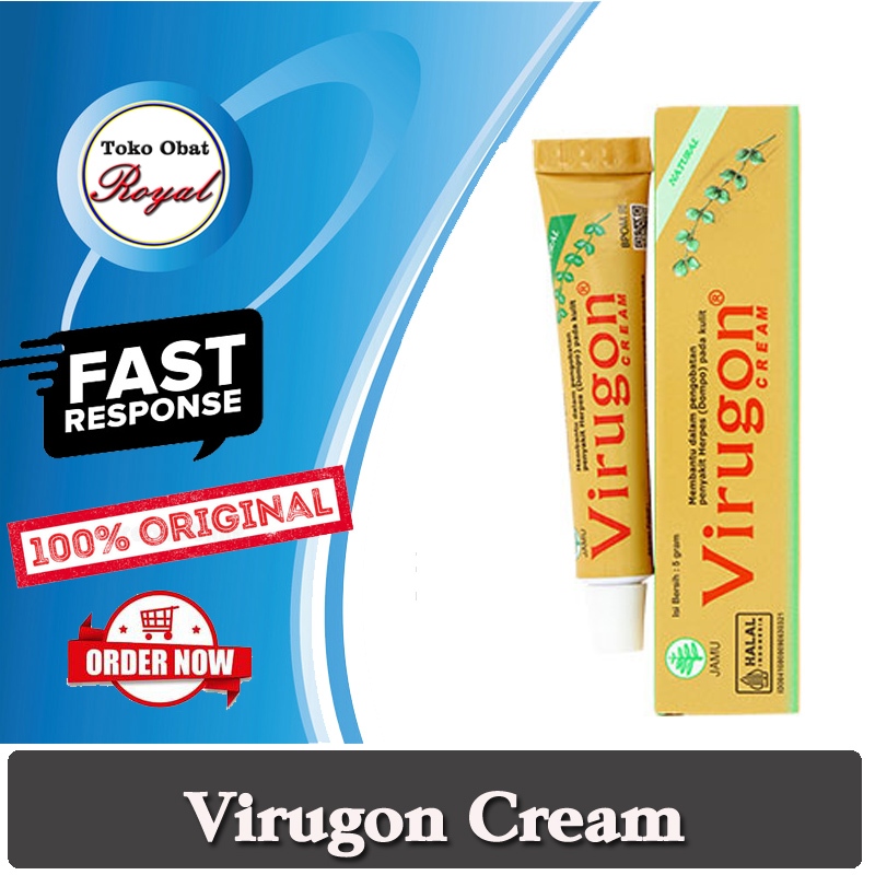 Virugon Cream Mengobati Herpes Dompo dan Cacar Air