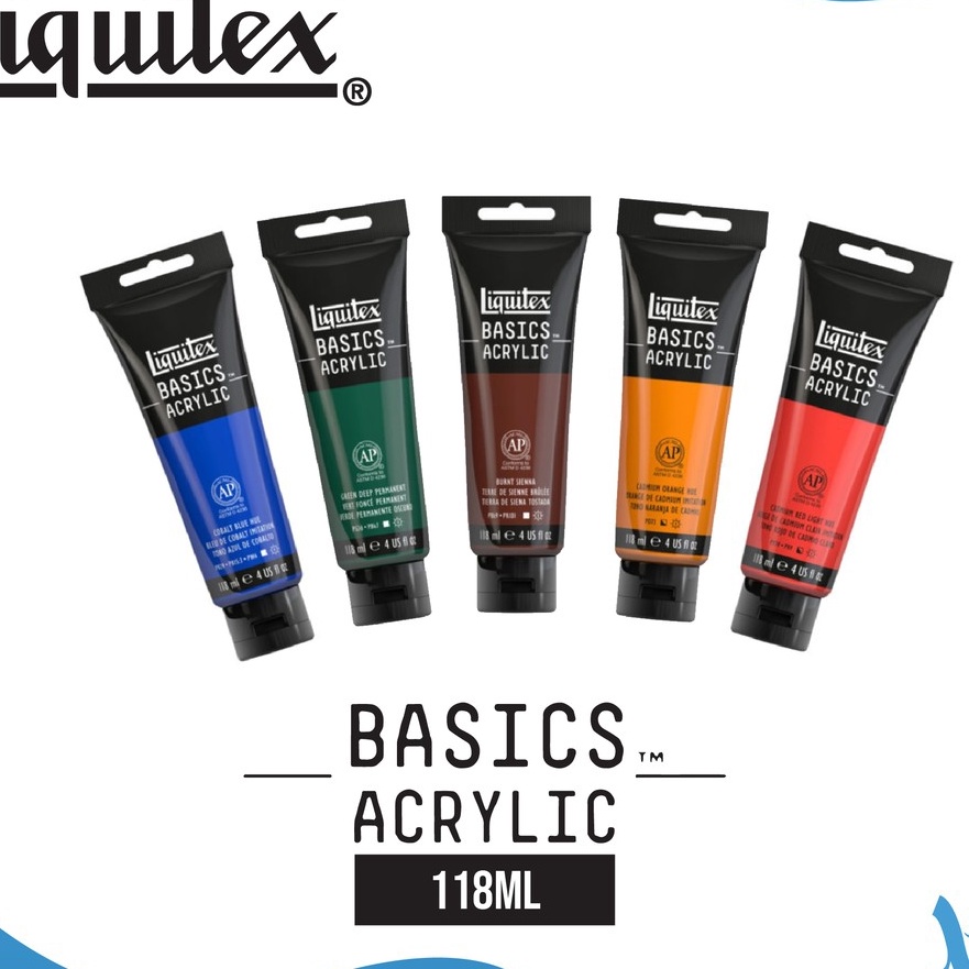 

KI3 Liquitex Basics 118ml Acrylic Color Paint 12