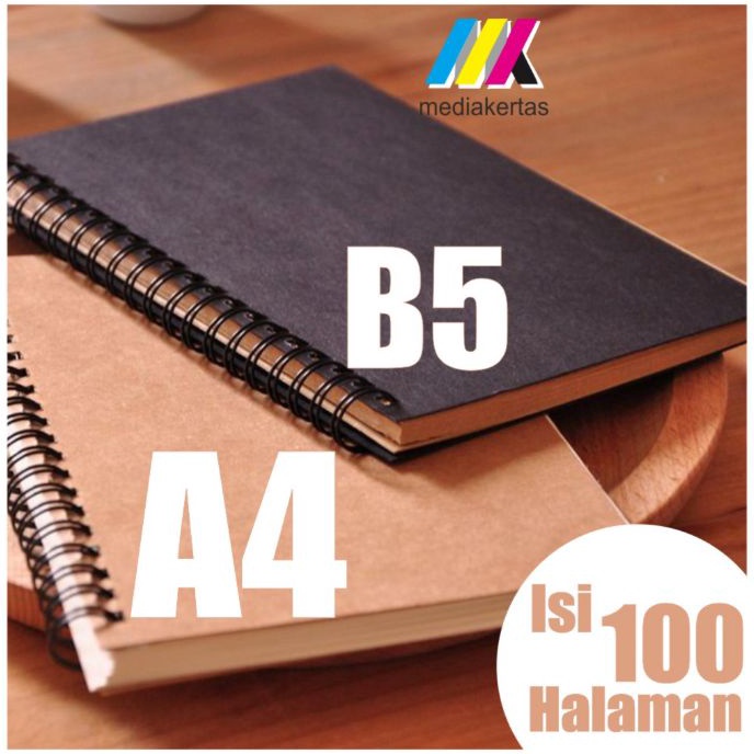 

HJ6 Sketchbook a4 Polos Sketchbook b5 Polos Sepiral Sketch book Buku Catatan A4 Polos Spiral B5