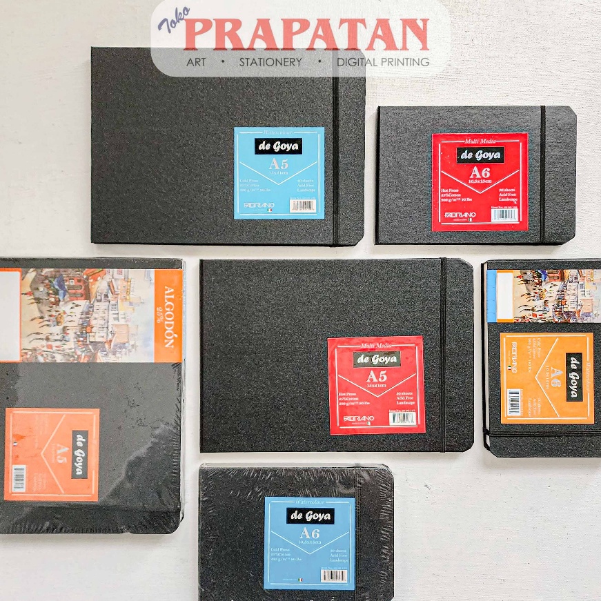 

Murah De Goya Stitch Watercolor Book Buku Cat Air