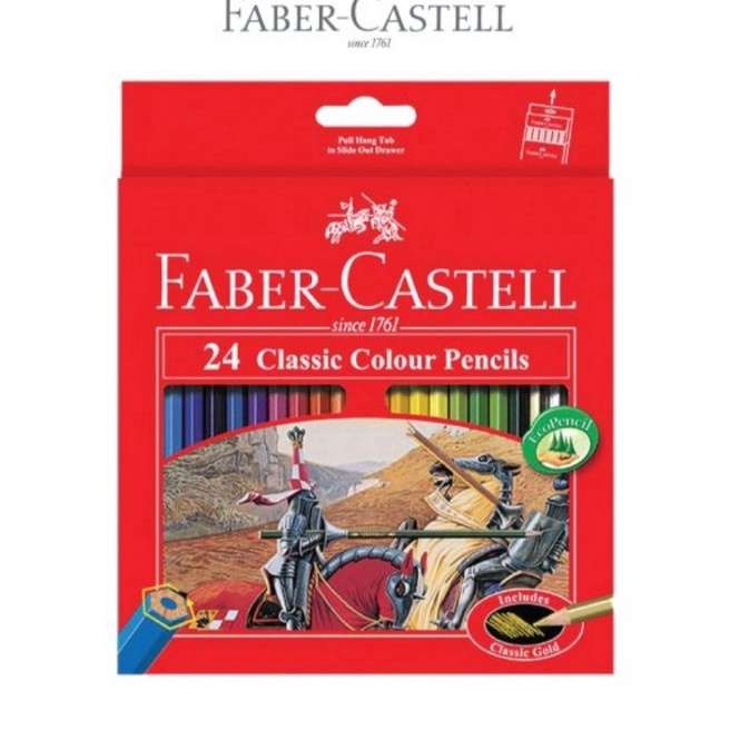 

KF7 Pensil 24 Warna Panjang Faber Castell 115854 Classic Colour Pencils