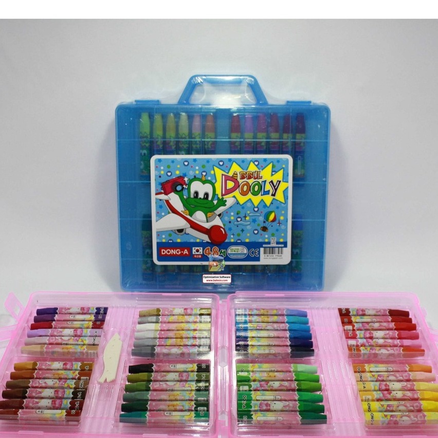 

murah Oil PastelCrayon Donga 48 Warna Korea