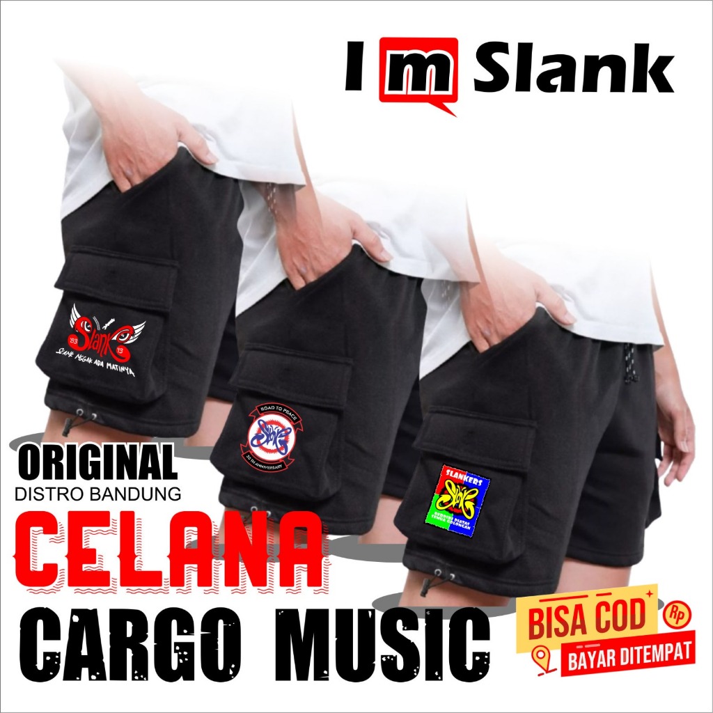 SLANK ANIVERSARY GAK ADA MATINYA VIRUS BAND CELANA PENDEK CARGO CARGO CARGO