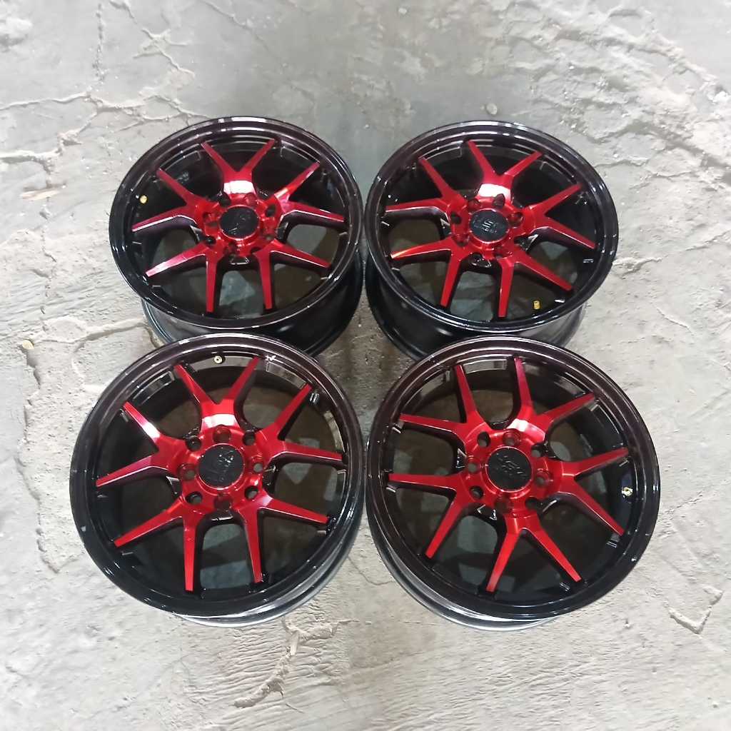 Velg Second HSR Hyura Boroko Ring 15 Pcd 4x100/114.3