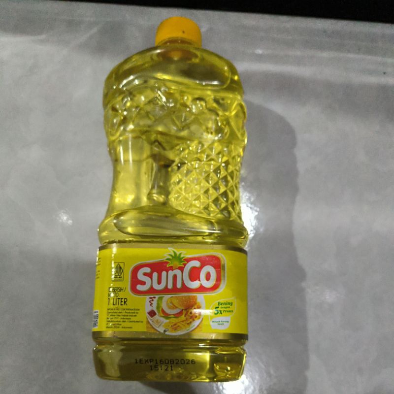 

Minyak goreng Sunco 1 Liter