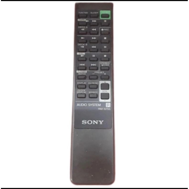 Remote Control Compo CD Audio SONY RM-S755 Original