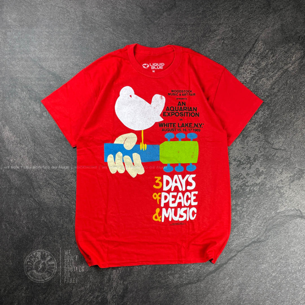 WOODSTOCK - 3 DAYS Kaos Original
