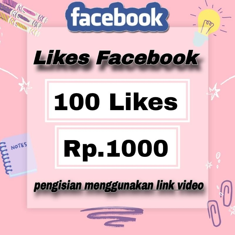 Like Facebook Likes Facebook Like Murah Bergaransi Permanen