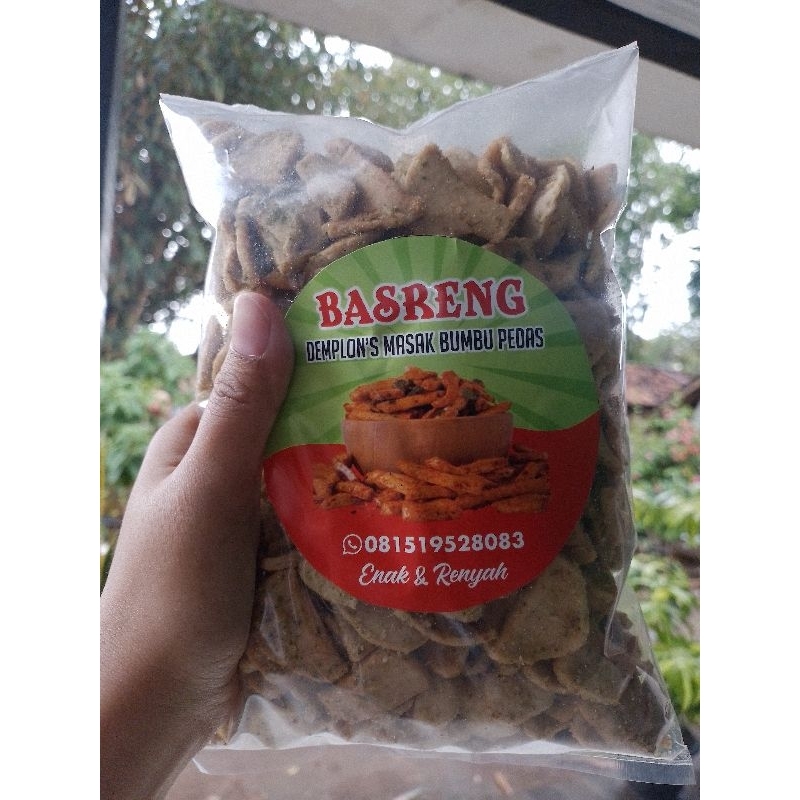 

Basreng Pedas kriuk renyah