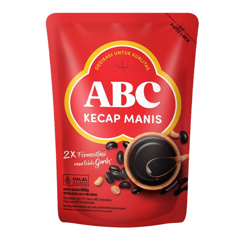 

ABC kecap manis kemasan refill 685 gr