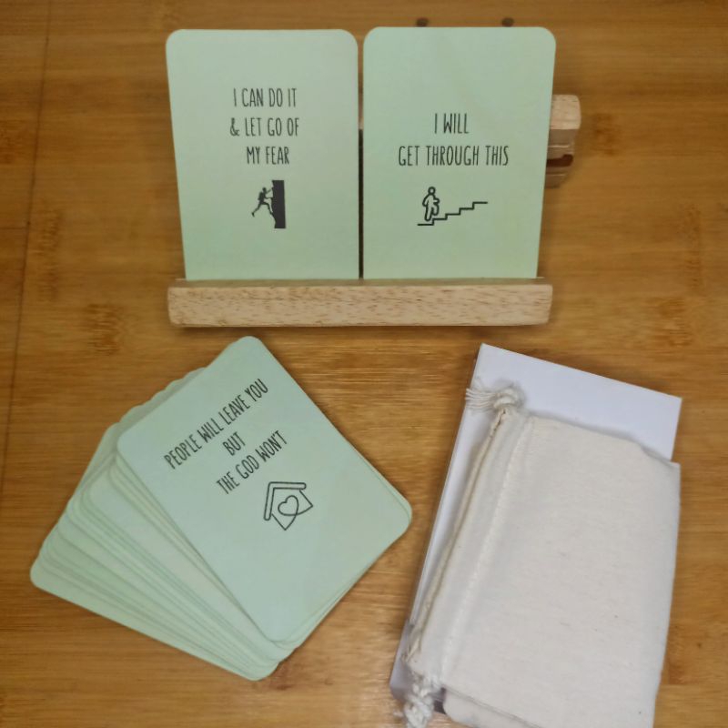 Kartu Positif Afirmasi Mental Health Edition