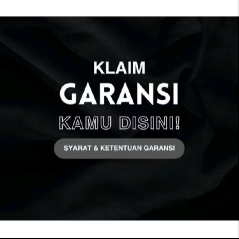 

tambahan packing dan klaim garansi