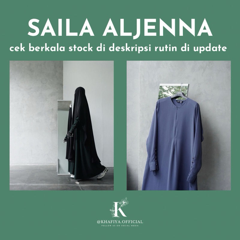 SIAP KIRIM 🟢 NWT aljenna - SAILA dress dark emerald XL aljenna
