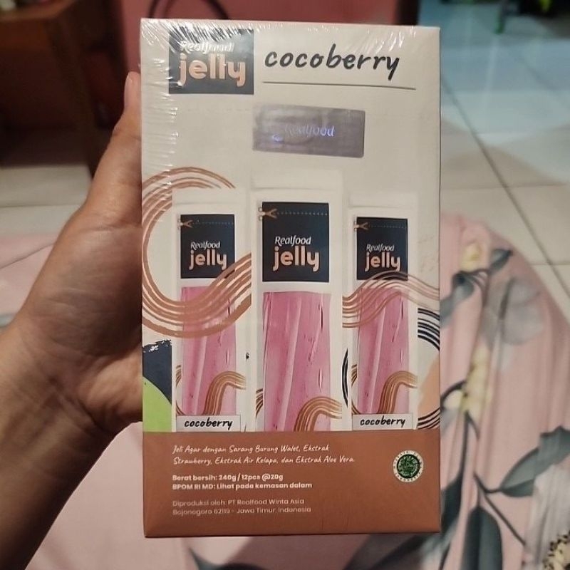 

Realfood Jelly Cocoberry 12 Pcs